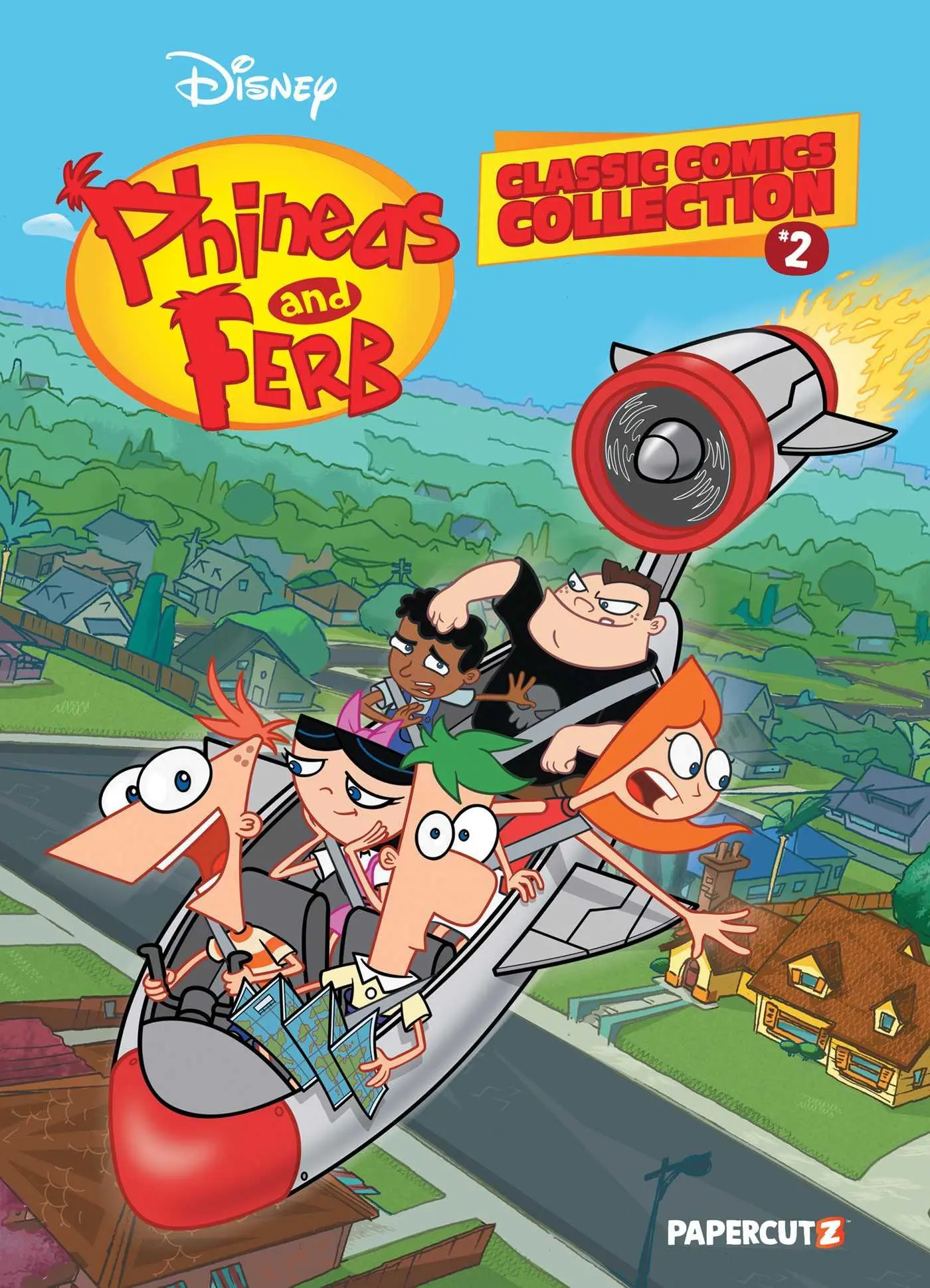 Cover: 9781545812525 | Disney Phineas and Ferb Classic Comics Collection Vol. 2 | Taschenbuch