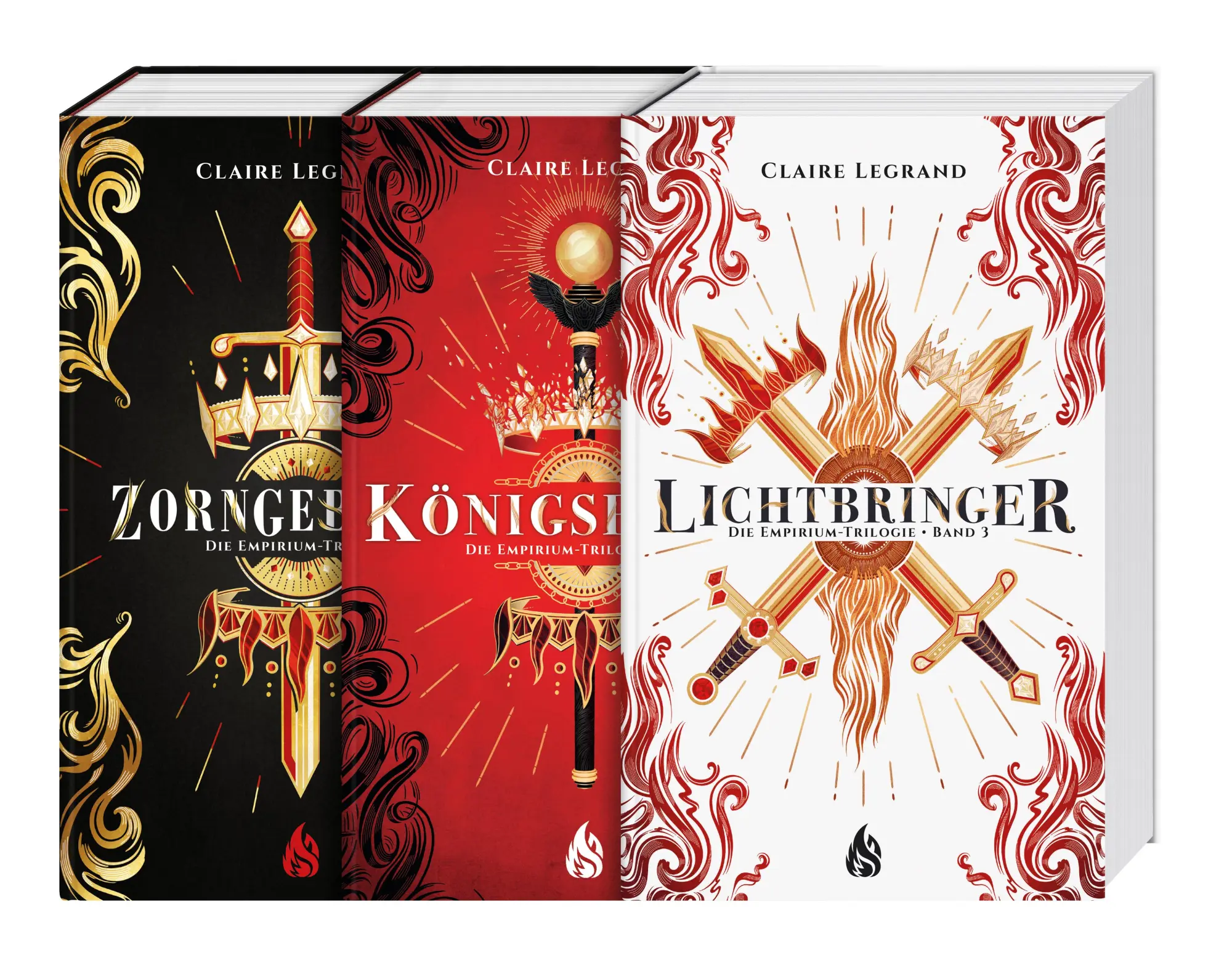 Cover: 9783038802525 | Die Empirium-Trilogie Band 1-3 | Claire Legrand | Buch | 2000 S.