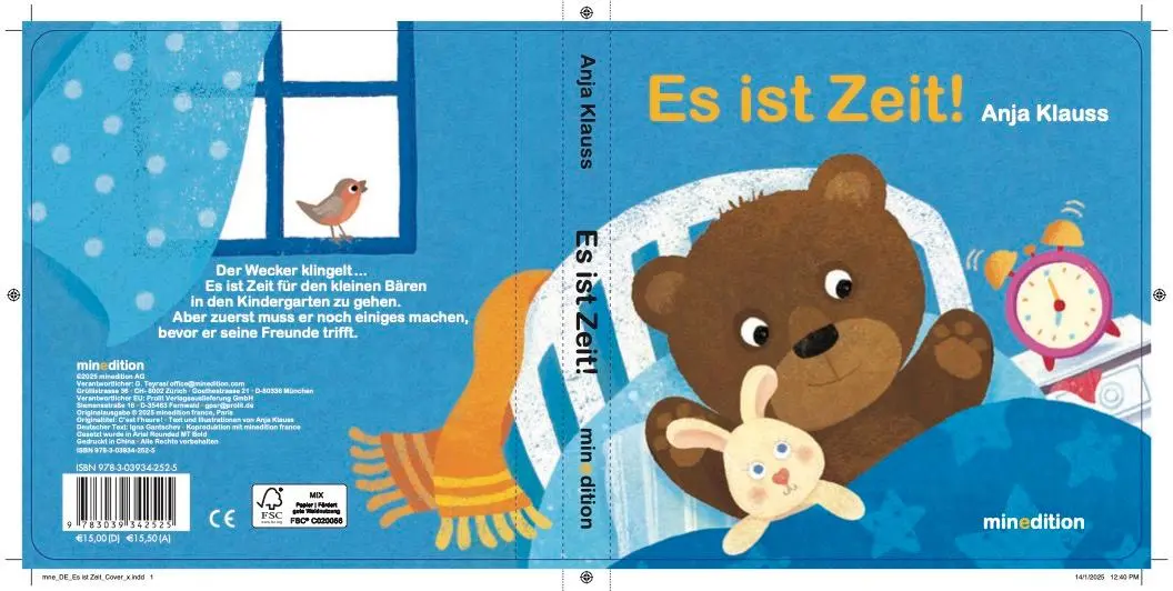 Rückseite: 9783039342525 | Es ist Zeit! | Anja Klauss | Buch | 14 S. | Deutsch | 2025