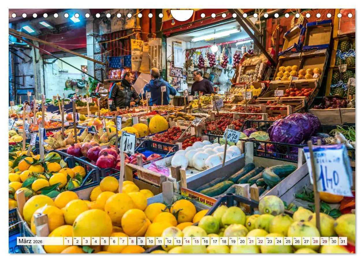 Bild: 9783457742525 | Sizilien - Palermo (Wandkalender 2026 DIN A4 quer), CALVENDO...