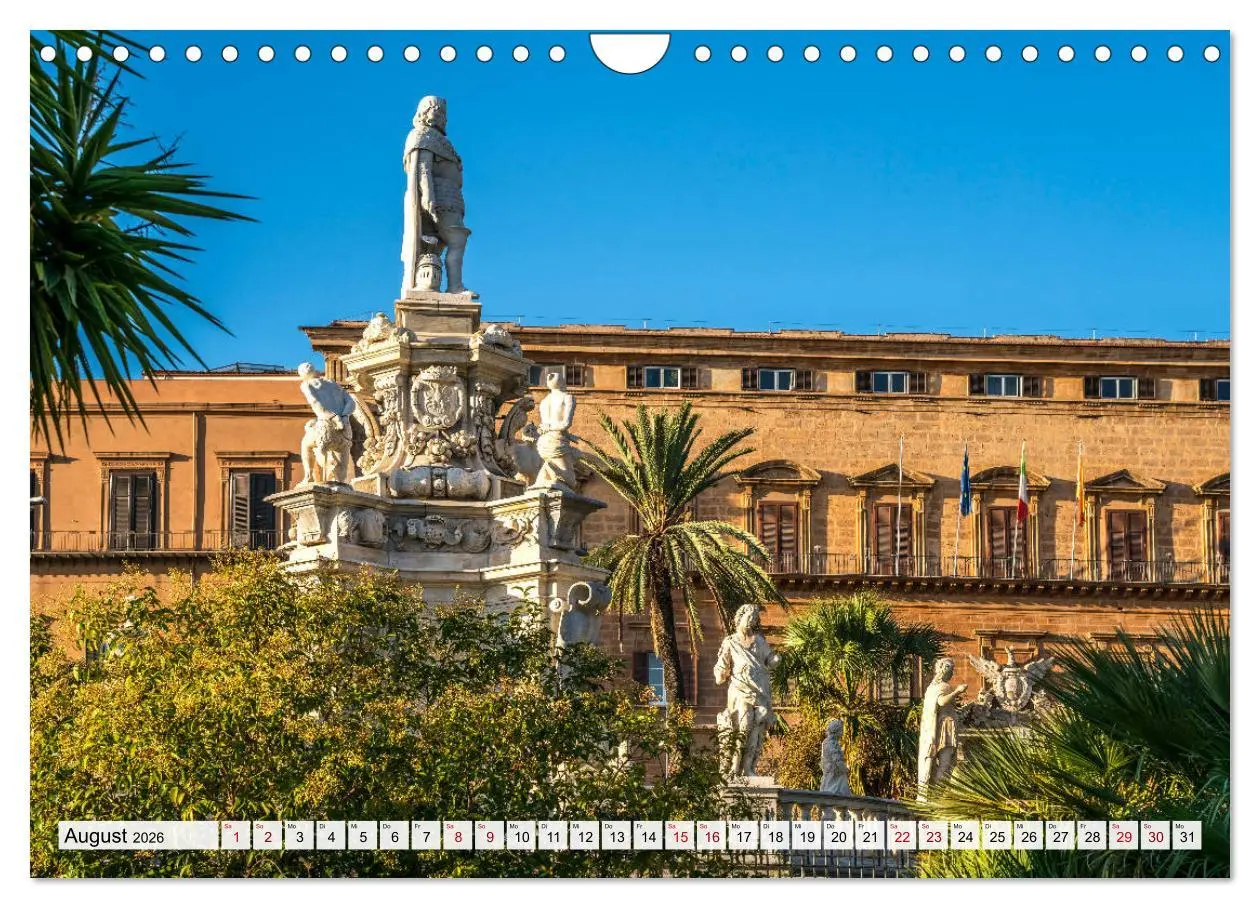 Bild: 9783457742525 | Sizilien - Palermo (Wandkalender 2026 DIN A4 quer), CALVENDO...
