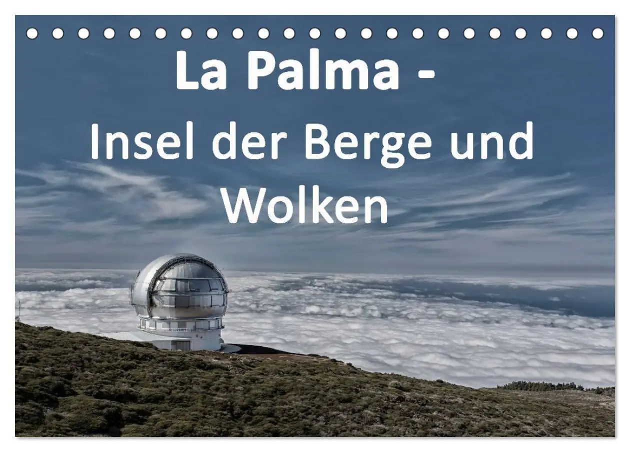Cover: 9783516072525 | La Palma - Insel der Berge und Wolken (Tischkalender 2026 DIN A5...