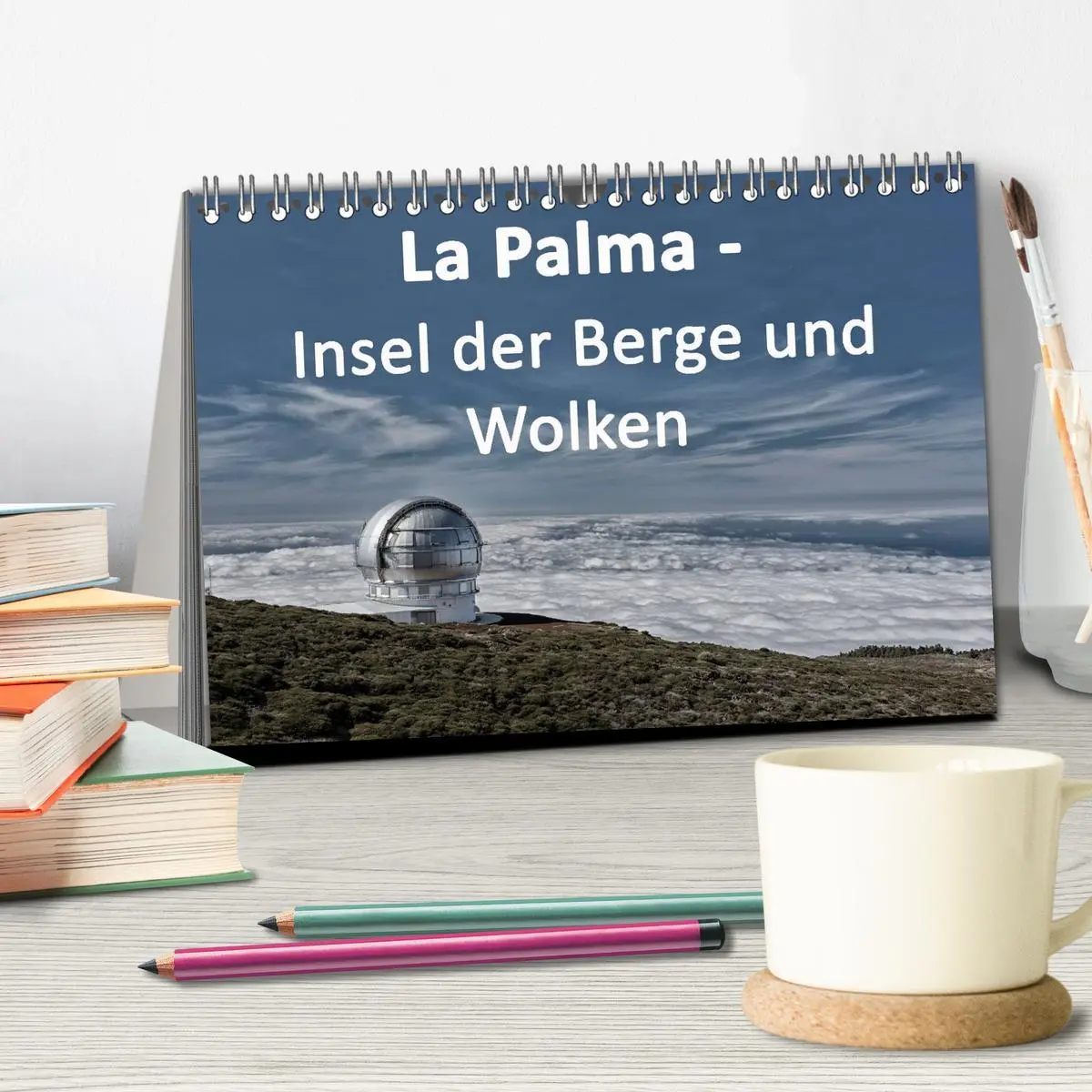 Bild: 9783516072525 | La Palma - Insel der Berge und Wolken (Tischkalender 2026 DIN A5...