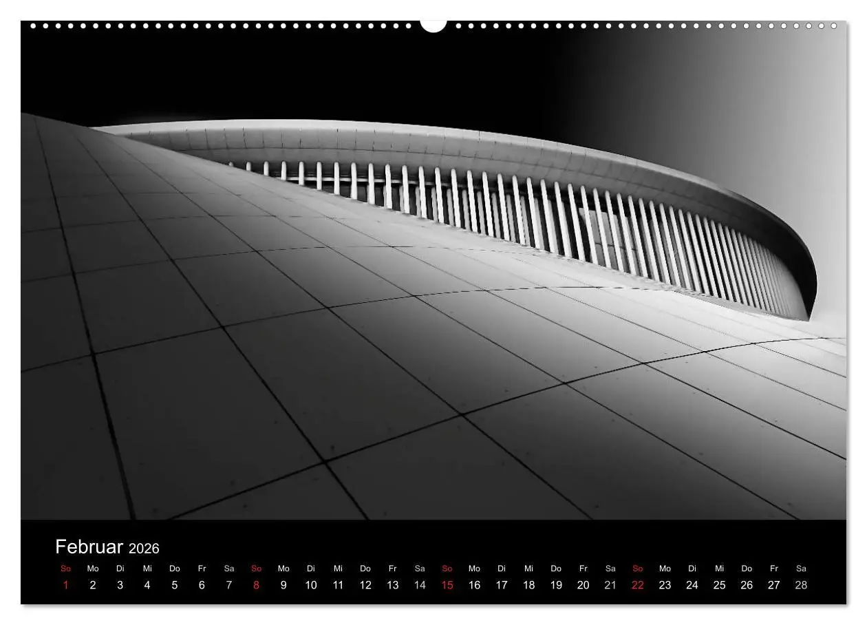 Bild: 9783516212525 | Black-Schwarz-Noir 2026 (Wandkalender 2026 DIN A2 quer), CALVENDO...