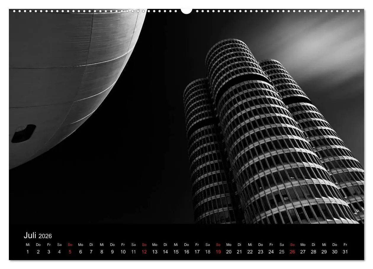 Bild: 9783516212525 | Black-Schwarz-Noir 2026 (Wandkalender 2026 DIN A2 quer), CALVENDO...