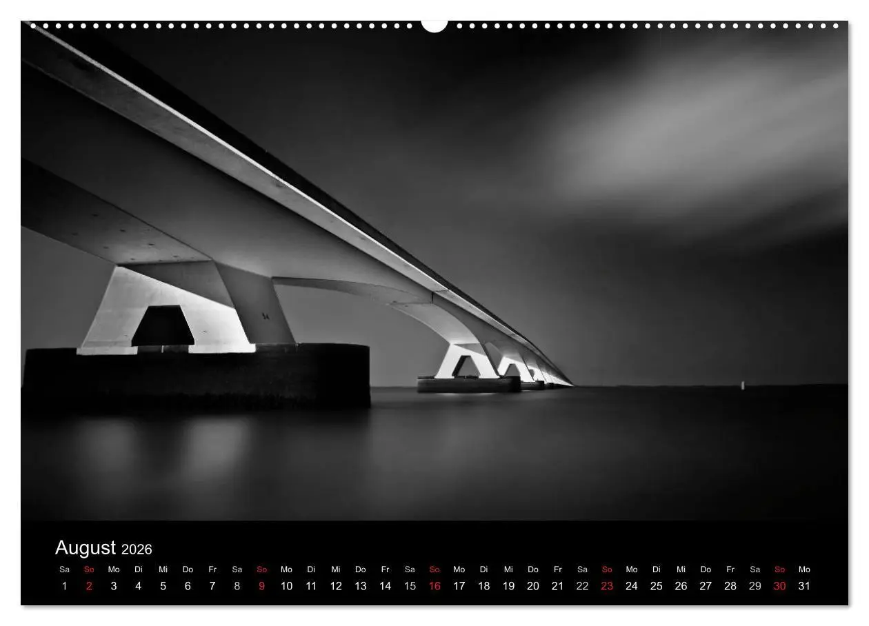 Bild: 9783516212525 | Black-Schwarz-Noir 2026 (Wandkalender 2026 DIN A2 quer), CALVENDO...