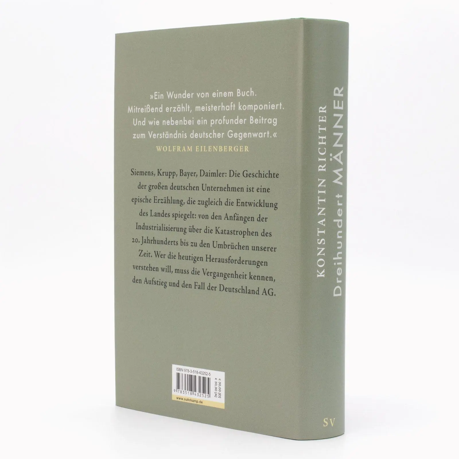 Bild: 9783518432525 | Dreihundert Männer | Konstantin Richter | Buch | 550 S. | Deutsch