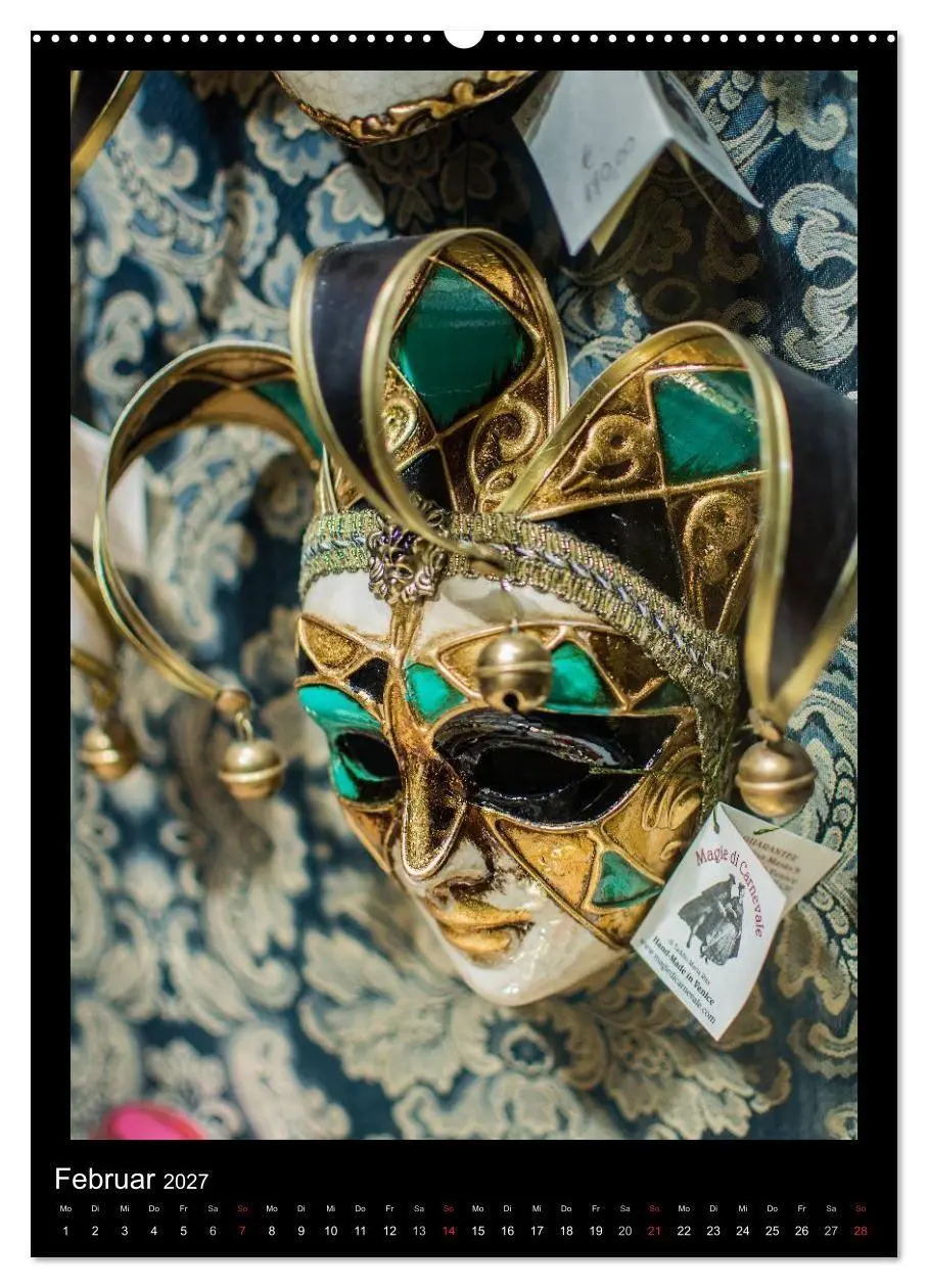 Bild: 9783594122525 | "Venedig - La Romantica" (Wandkalender 2027 DIN A2 hoch), CALVENDO...