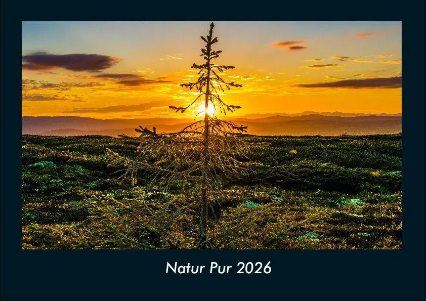 Cover: 9783695412525 | Natur Pur 2026 Fotokalender DIN A4 | Tobias Becker | Kalender | 2026
