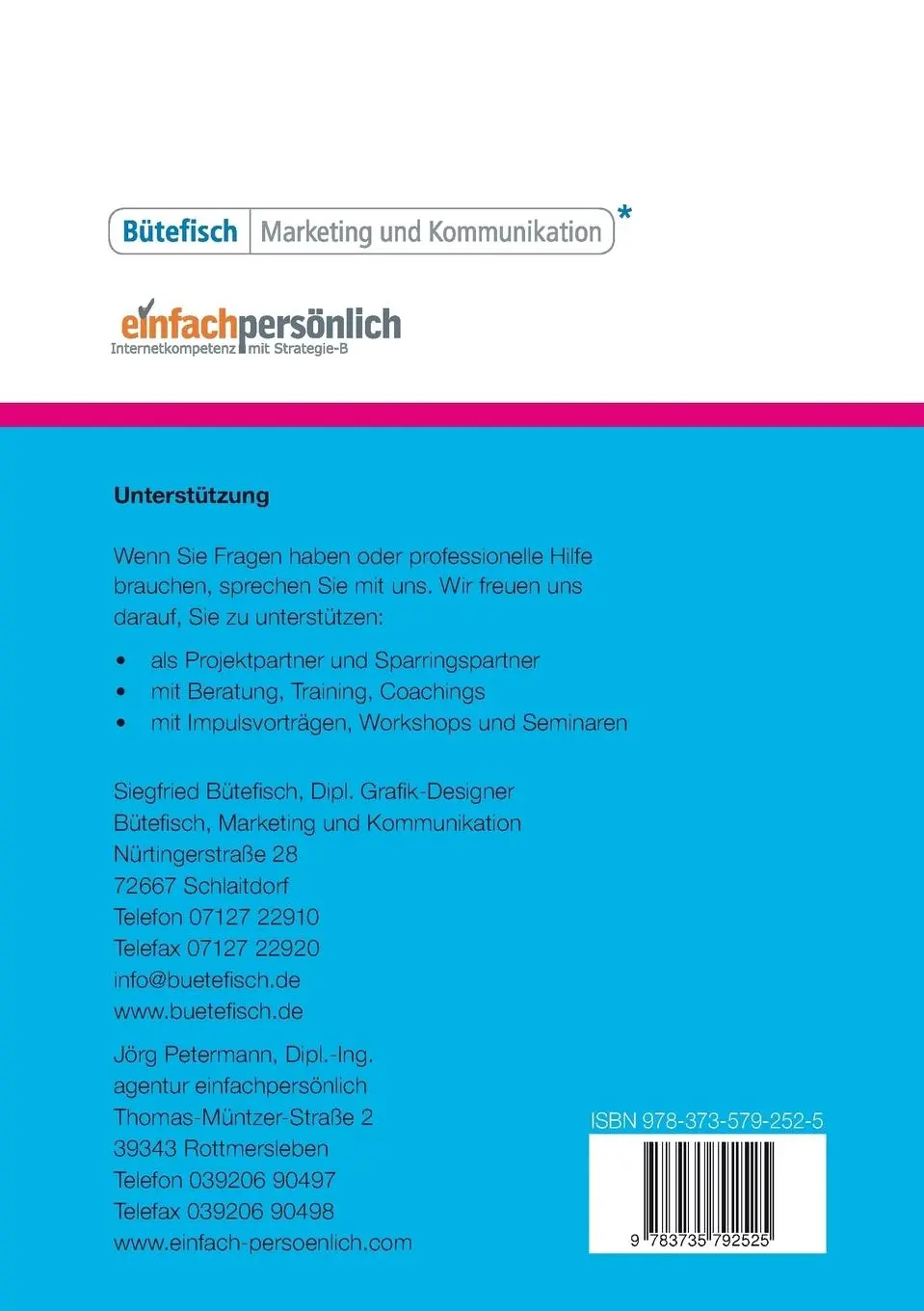 Rückseite: 9783735792525 | Erfolg im Internet und in digitalen Medien | Bütefisch (u. a.) | Buch