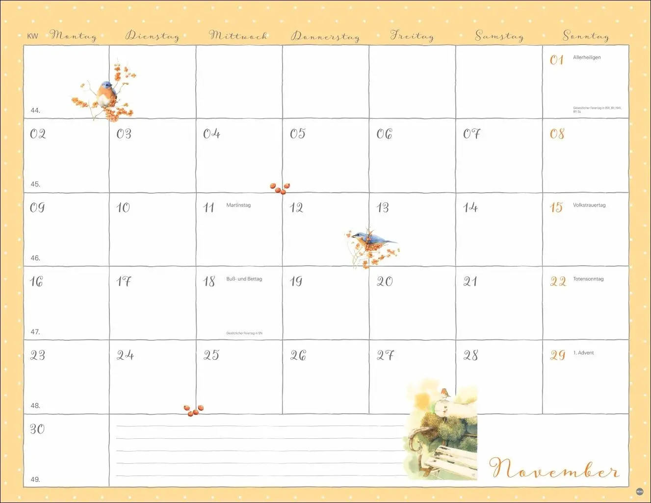 Bild: 9783756412525 | Marjolein Bastin: Monatsplaner 2026 | Marjolein Bastin | Kalender