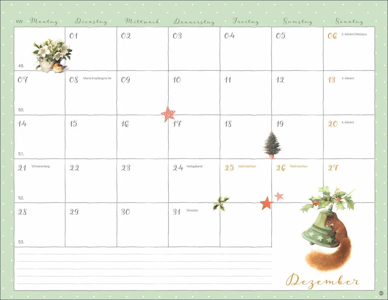 Bild: 9783756412525 | Marjolein Bastin: Monatsplaner 2026 | Marjolein Bastin | Kalender