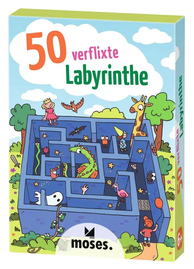 Cover: 4033477302625 | 50 verflixte Labyrinthe | Nicola Berger | Spiel | 50 S. | 30262 | 2024