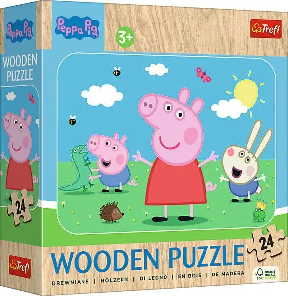 Cover: 5900511202625 | Holz Puzzle Junior 24 - Peppa Pig | Spiel | In Kartonage | 20262
