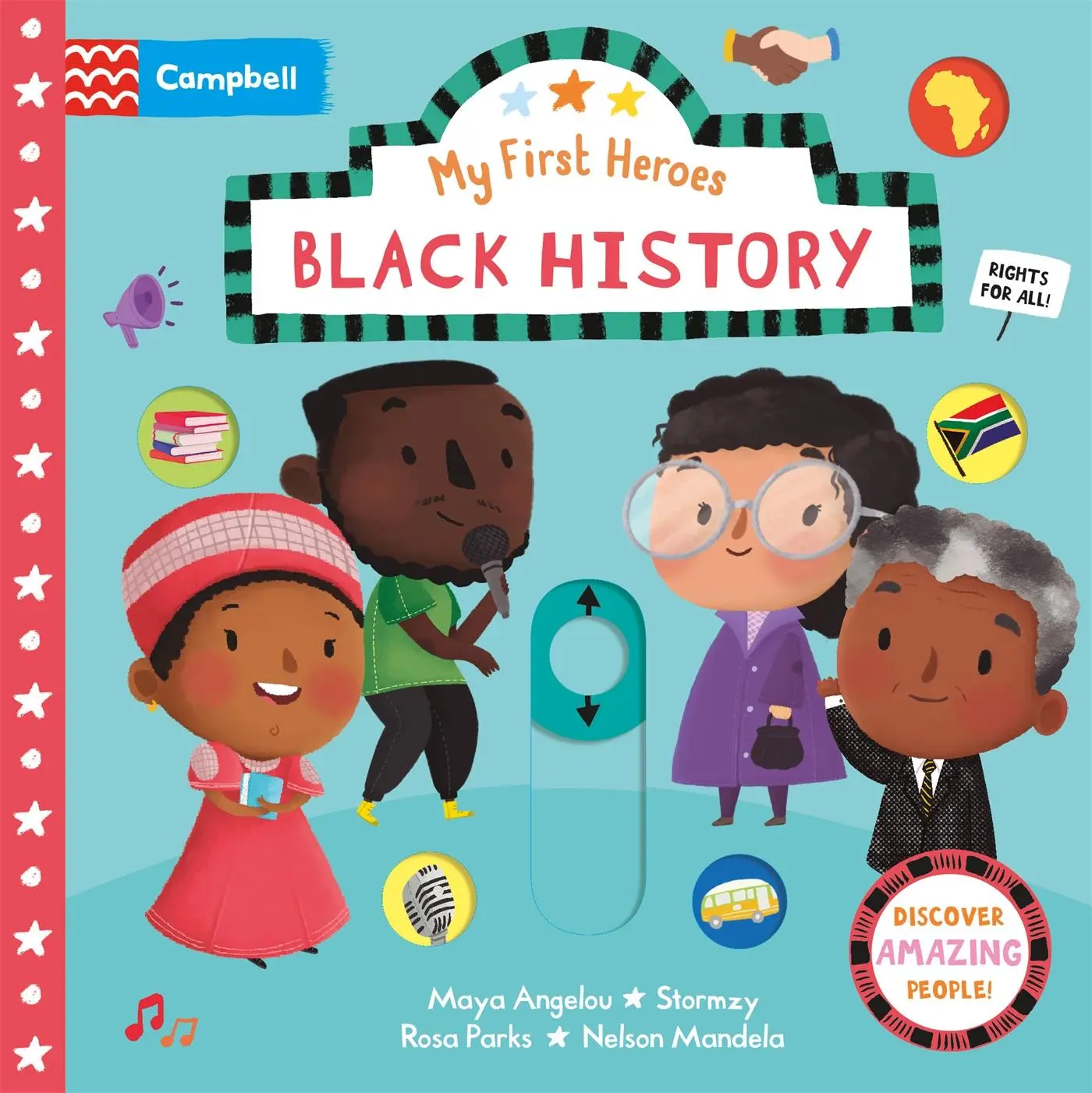 Cover: 9781529062625 | Black History | A Push, Pull, Slide Book | Campbell Books | Buch
