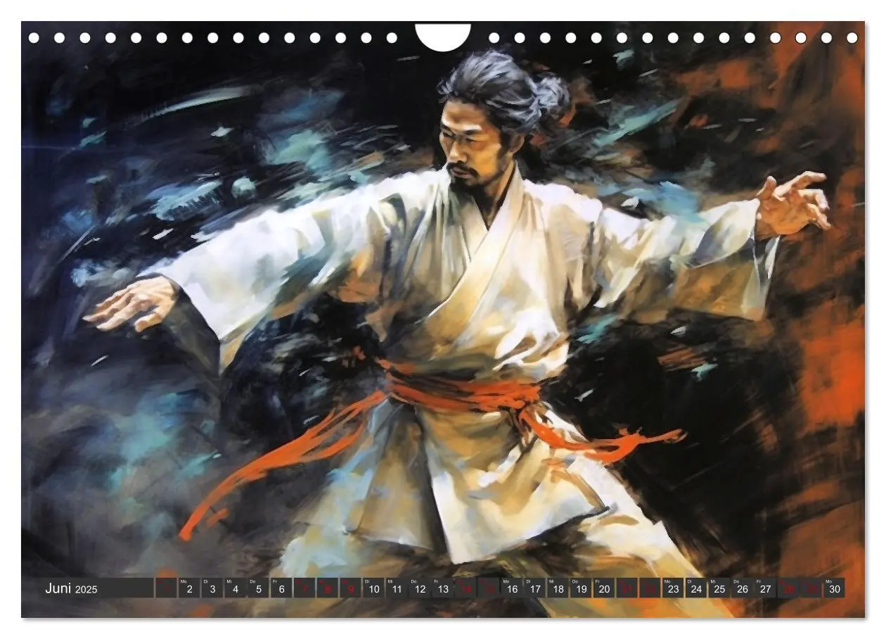 Bild: 9783383862625 | Samurai - ein Leben in Meditation (Wandkalender 2025 DIN A4 quer),...