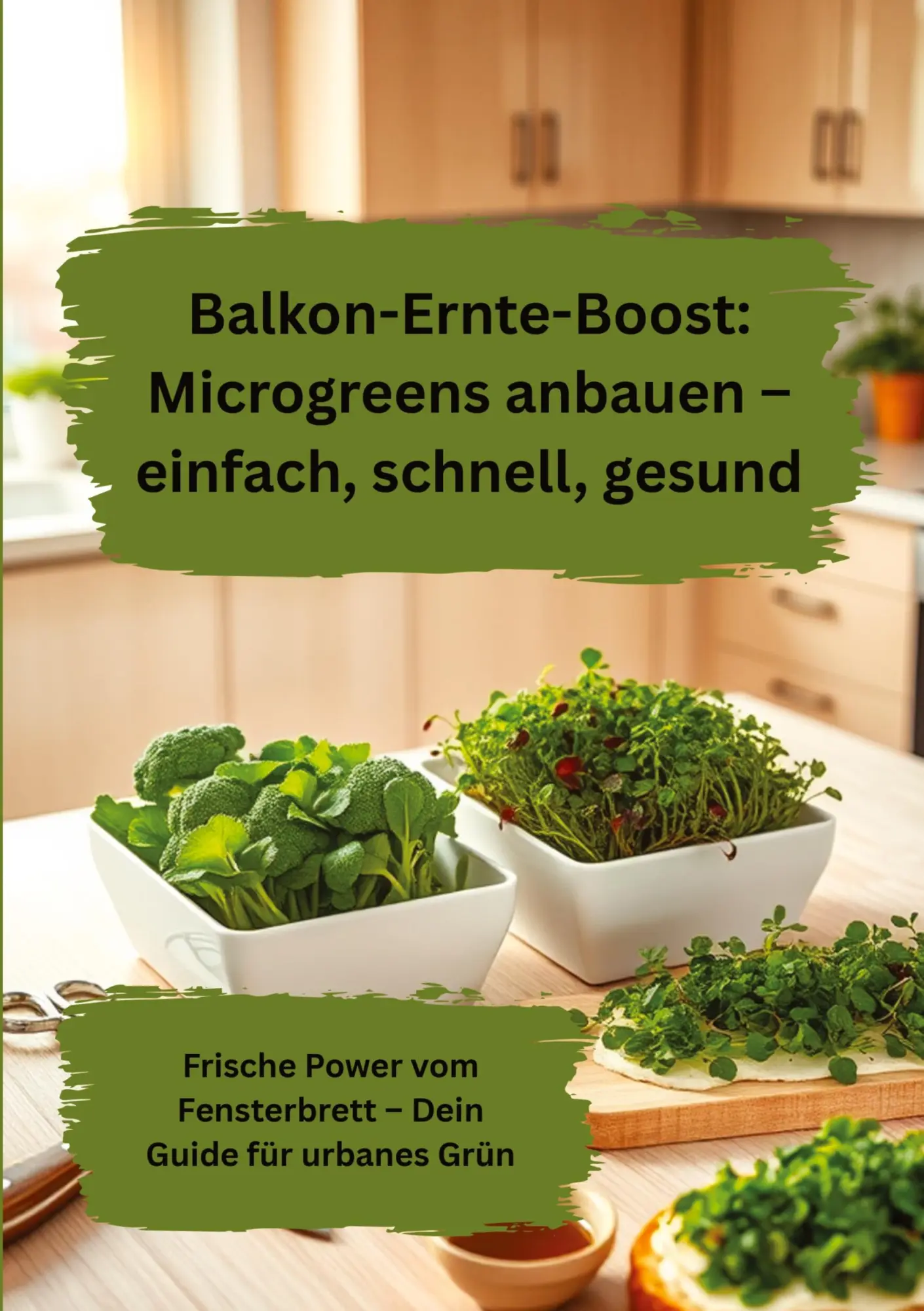 Cover: 9783384782625 | Balkon-Ernte-Boost: Microgreens anbauen - einfach, schnell, gesund