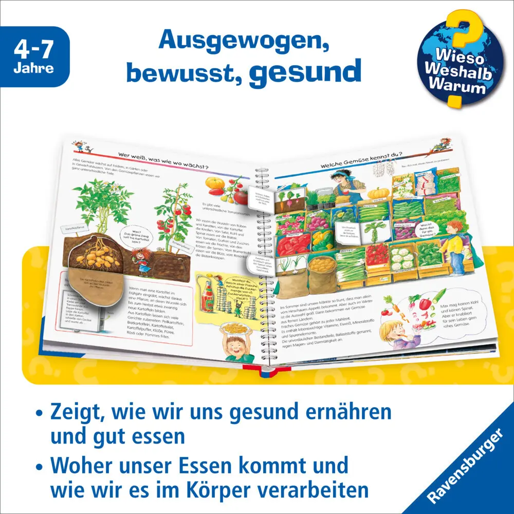 Bild: 9783473332625 | Wieso? Weshalb? Warum?, Band 19 - Unser Essen | Doris Rübel | Buch