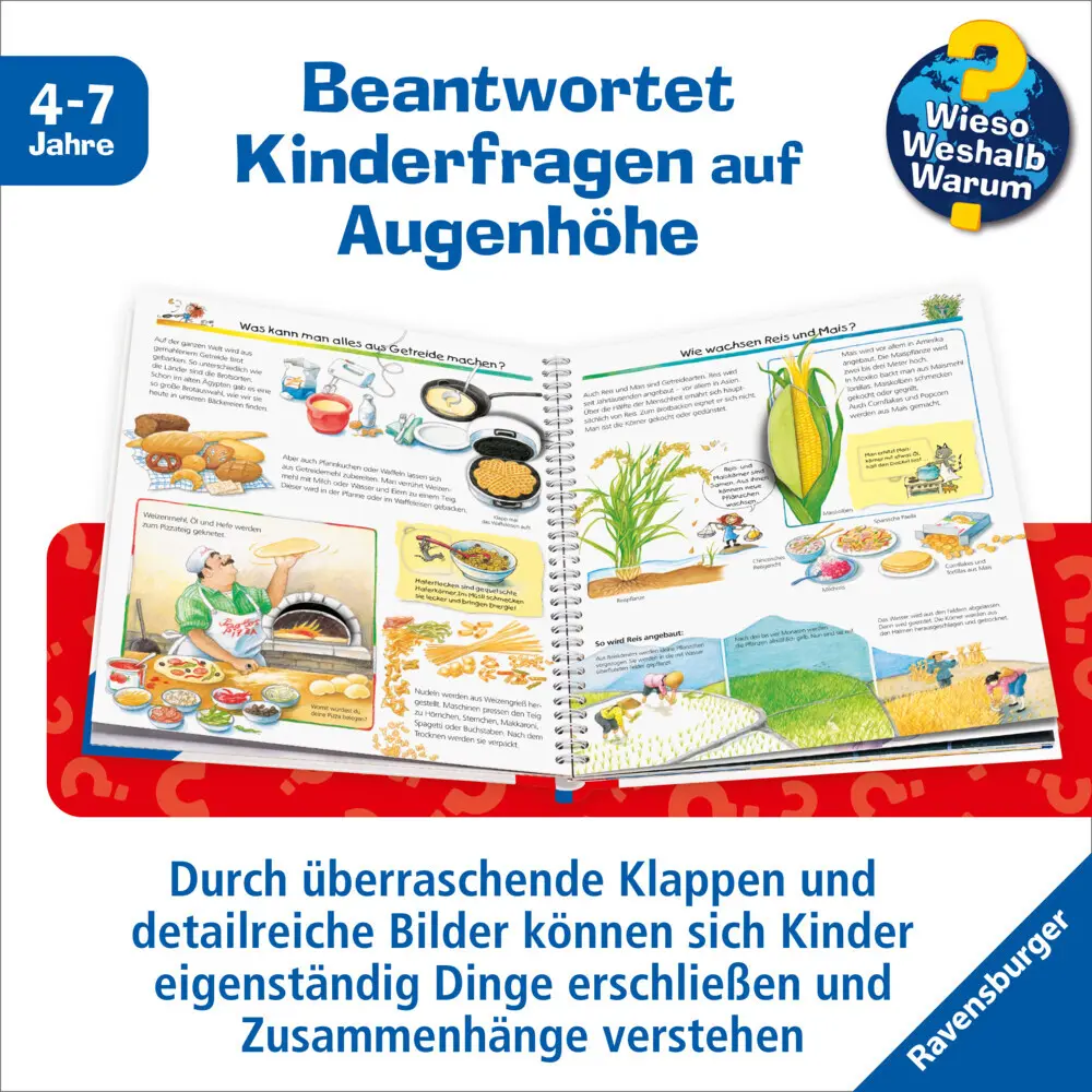 Bild: 9783473332625 | Wieso? Weshalb? Warum?, Band 19 - Unser Essen | Doris Rübel | Buch