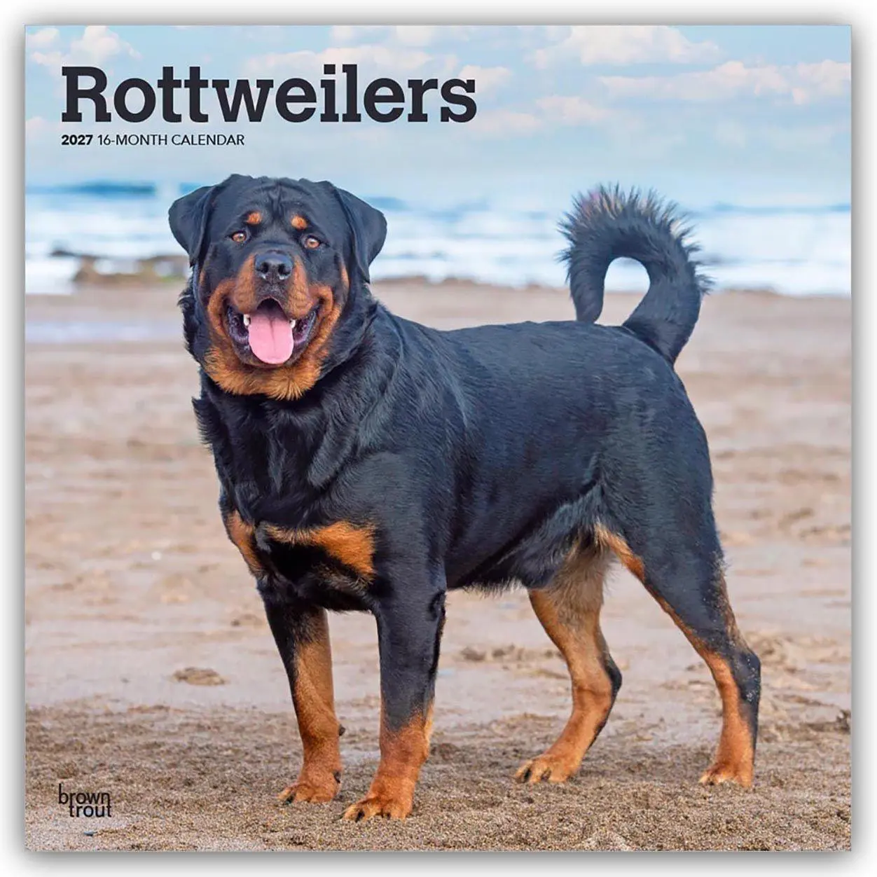 Cover: 9798330712625 | Rottweilers - Rottweiler 2027 - 16-Monatskalender | Publishers | 28 S.