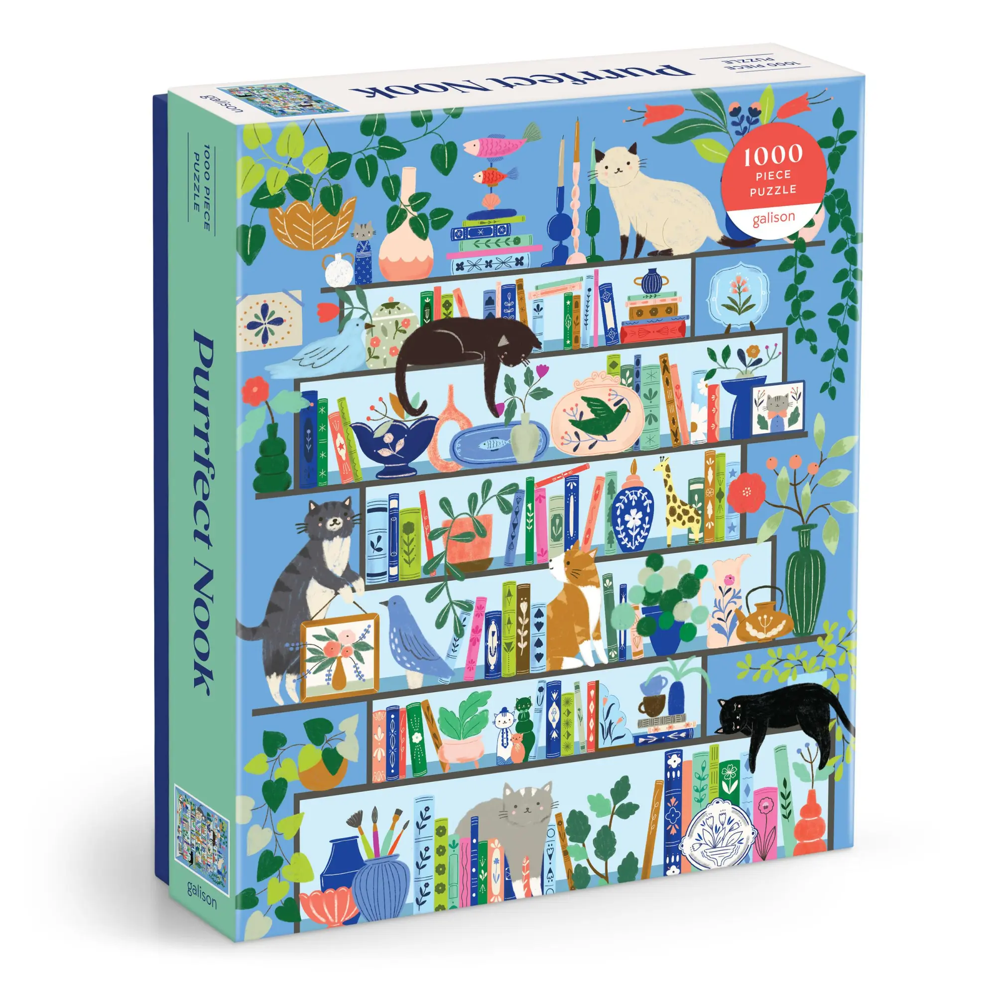 Cover: 9780735382725 | Purrfect Nook. 1000 Piece Puzzle | Spiel | Englisch | 2024