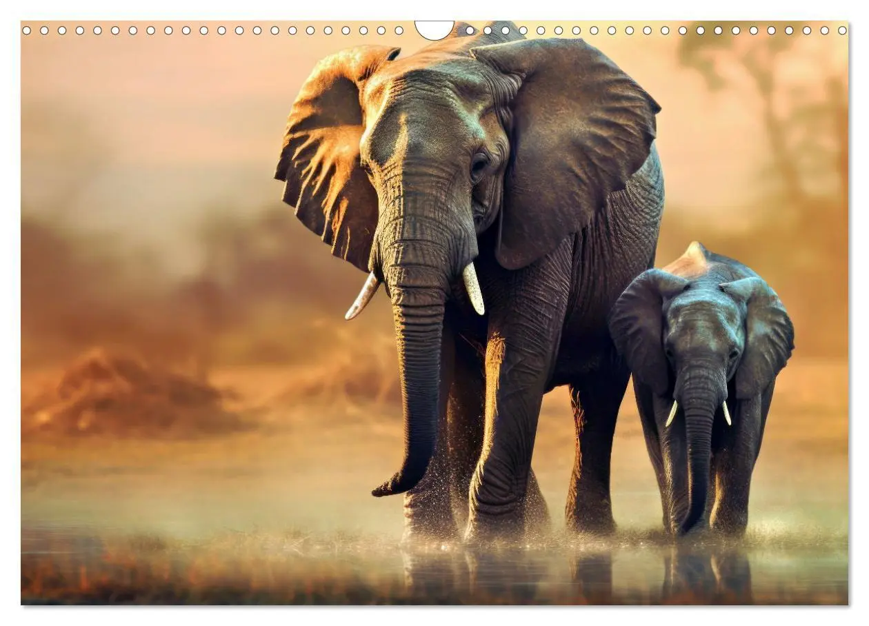 Bild: 9783435942725 | Tierkinder Afrikas - Entdecke ihre zauberhafte Welt (Wandkalender...