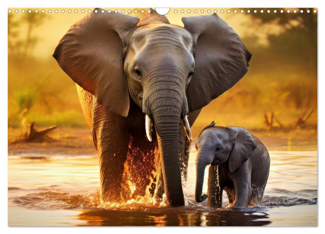 Bild: 9783435942725 | Tierkinder Afrikas - Entdecke ihre zauberhafte Welt (Wandkalender...