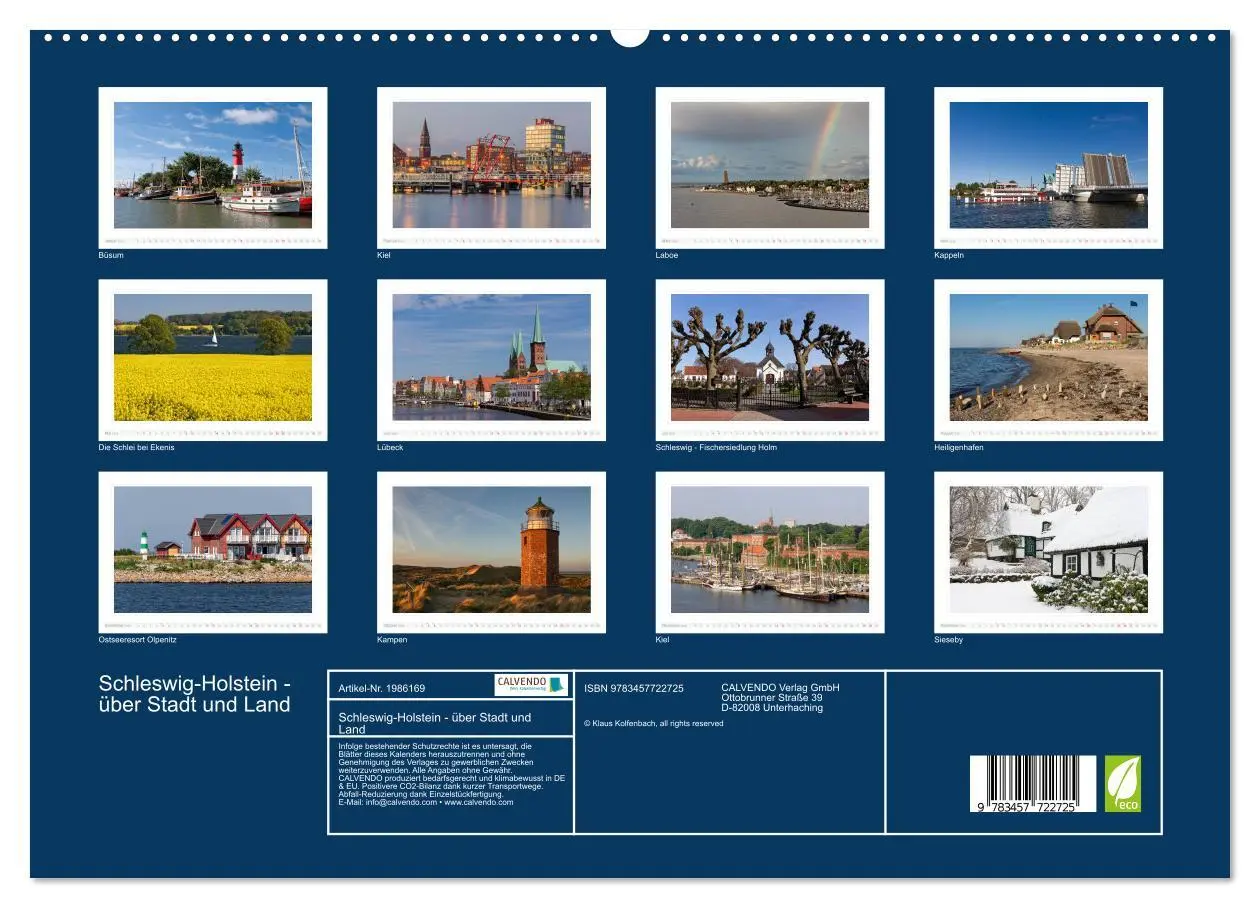 Bild: 9783457722725 | Schleswig-Holstein - über Stadt und Land (hochwertiger Premium...