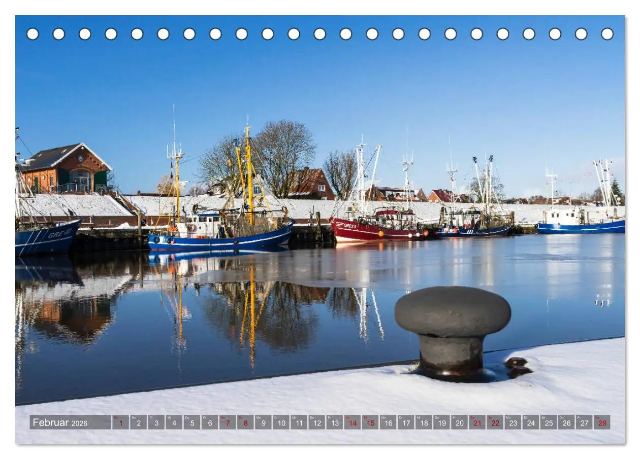 Bild: 9783457892725 | KRUMMHÖRN Achtzehn Warfendörfer plus ein Fischerdorf (Tischkalender...