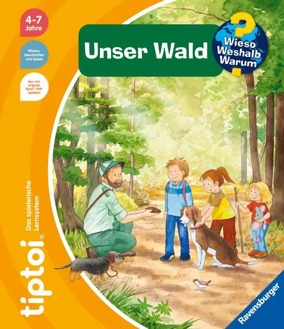 Cover: 9783473492725 | tiptoi® Wieso? Weshalb? Warum? - Unser Wald | Patricia Mennen | Buch
