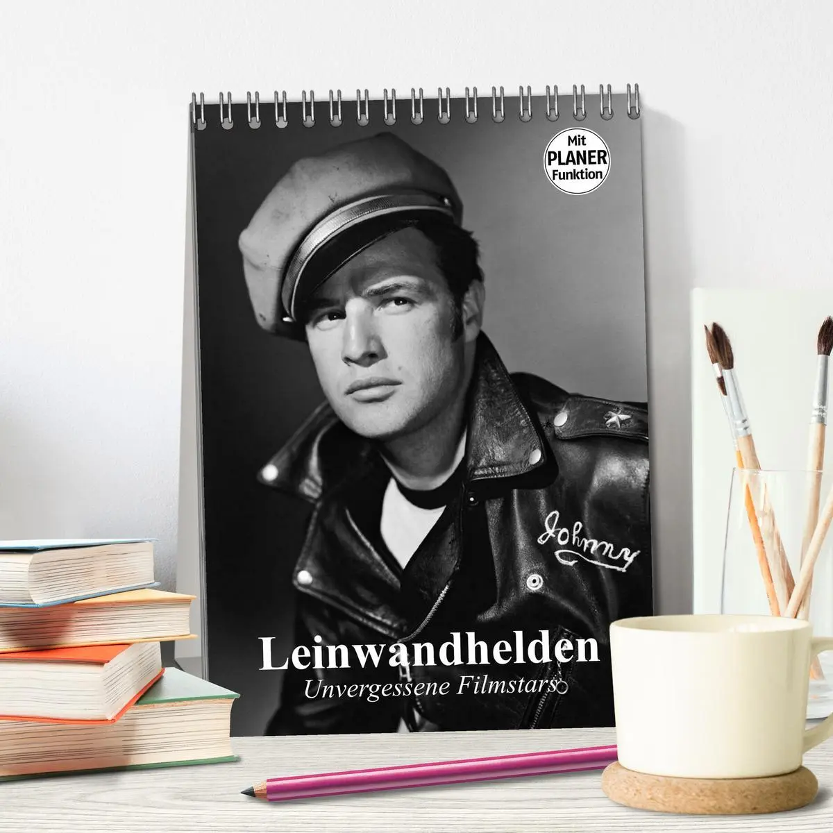 Bild: 9783516432725 | Leinwandhelden. Unvergessene Filmstars (Tischkalender 2026 DIN A5...