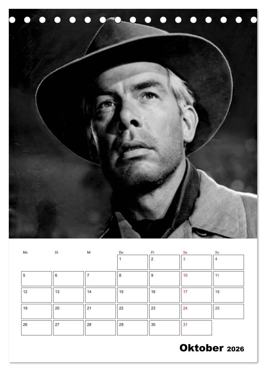 Bild: 9783516432725 | Leinwandhelden. Unvergessene Filmstars (Tischkalender 2026 DIN A5...