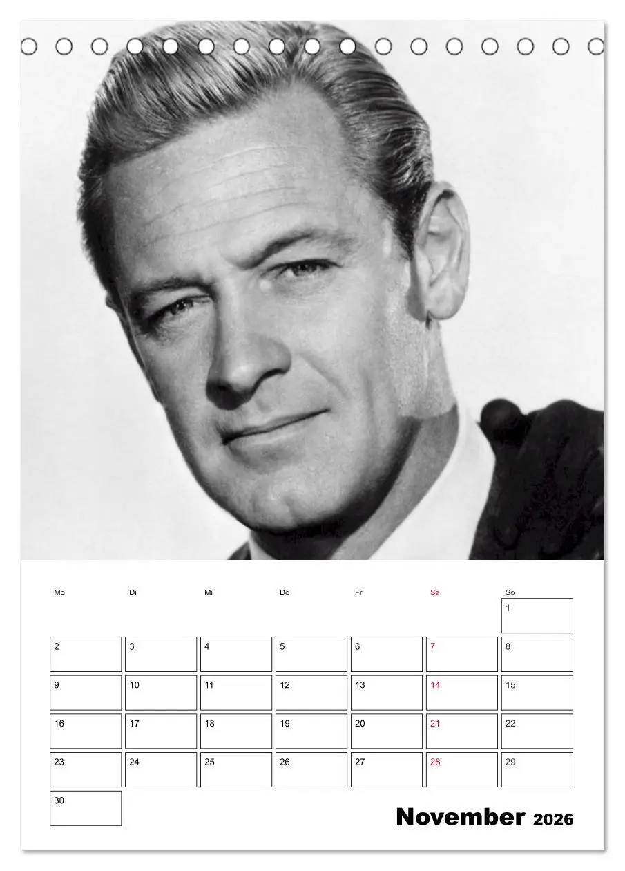 Bild: 9783516432725 | Leinwandhelden. Unvergessene Filmstars (Tischkalender 2026 DIN A5...