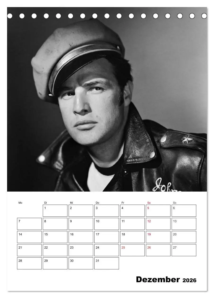 Bild: 9783516432725 | Leinwandhelden. Unvergessene Filmstars (Tischkalender 2026 DIN A5...