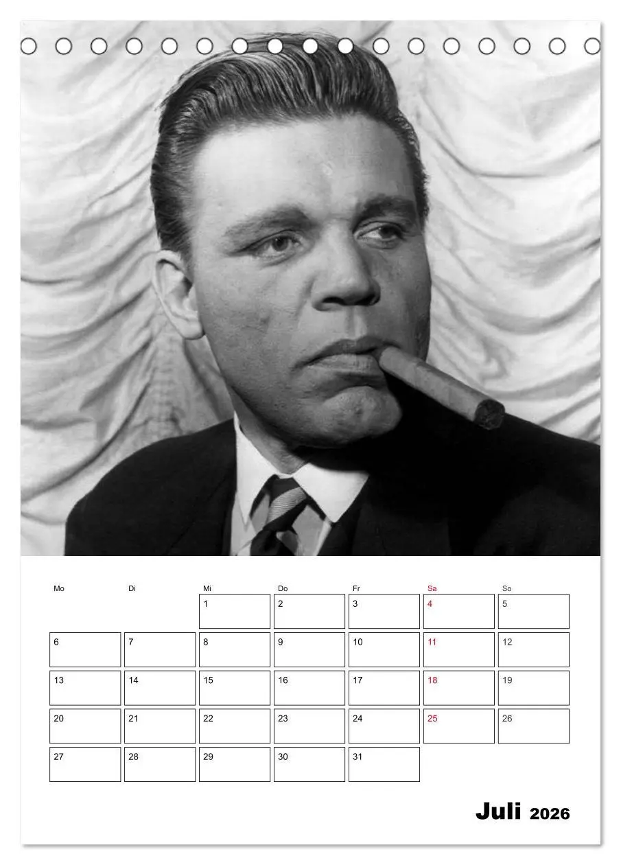 Bild: 9783516432725 | Leinwandhelden. Unvergessene Filmstars (Tischkalender 2026 DIN A5...