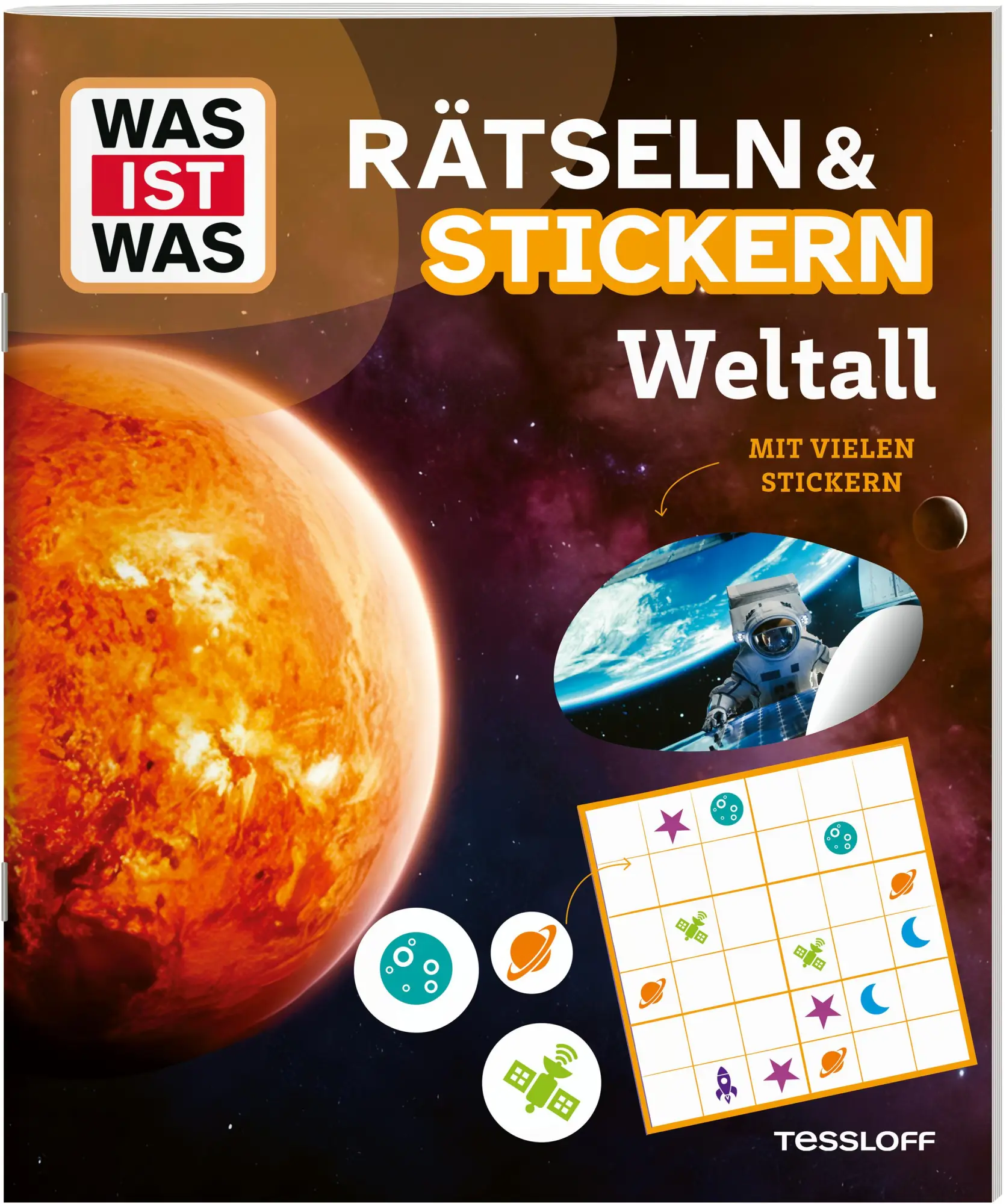 Cover: 9783788622725 | WAS IST WAS Rätseln und Stickern: Weltall | KG | Broschüre | 24 S.