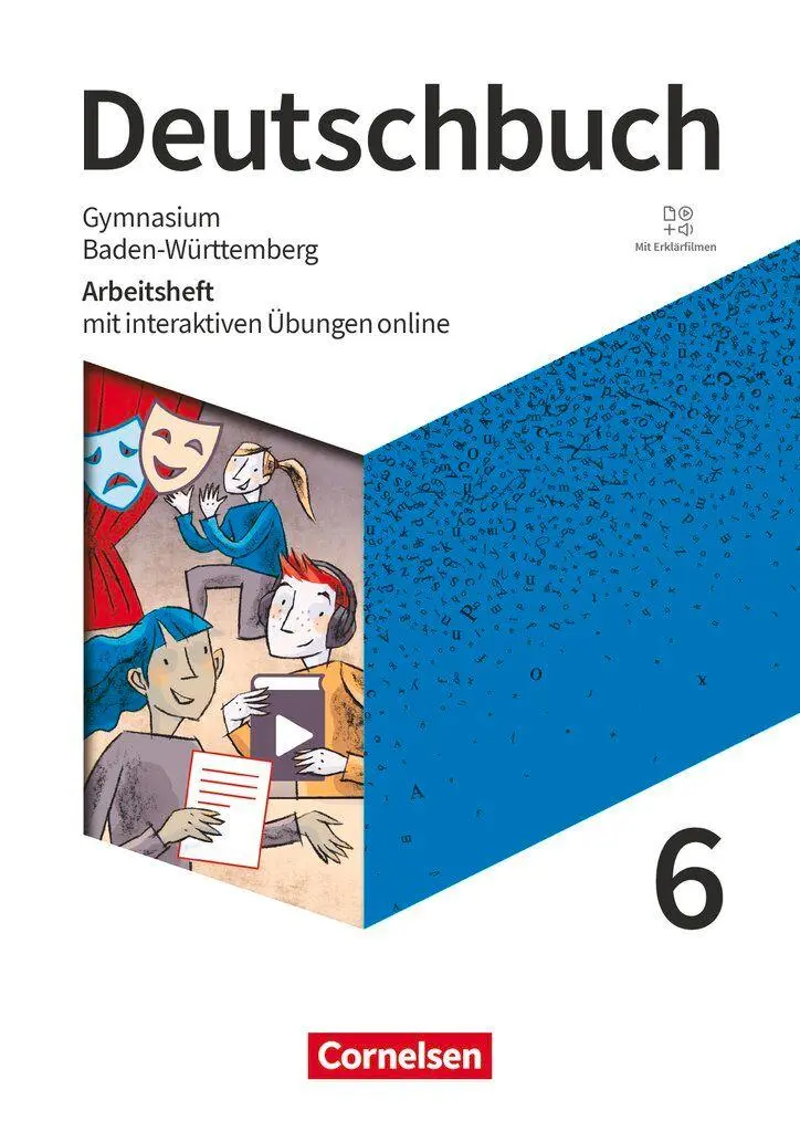 Cover: 9783060622825 | Deutschbuch Gymnasium 6. Schuljahr - Baden-Württemberg - Ausgabe...
