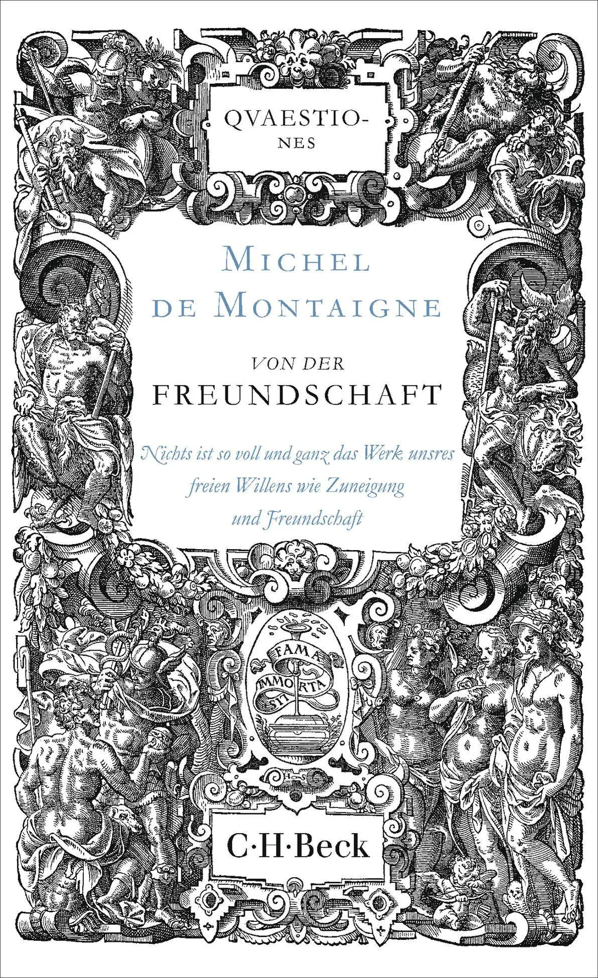 Cover: 9783406842825 | Von der Freundschaft | Kleine Bibliothek der Weltweisheit | Montaigne