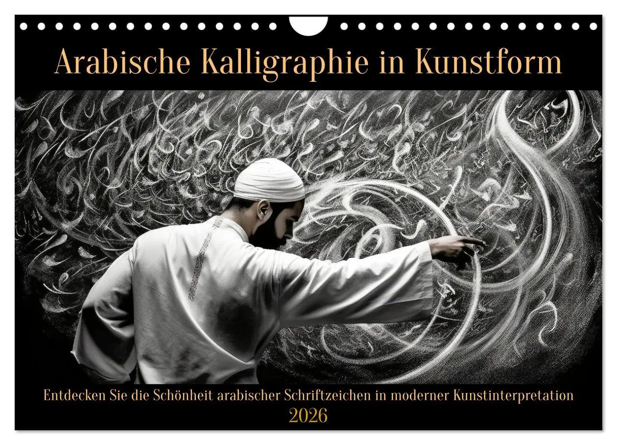 Cover: 9783457332825 | Arabische Kalligraphie in Kunstform (Wandkalender 2026 DIN A4...