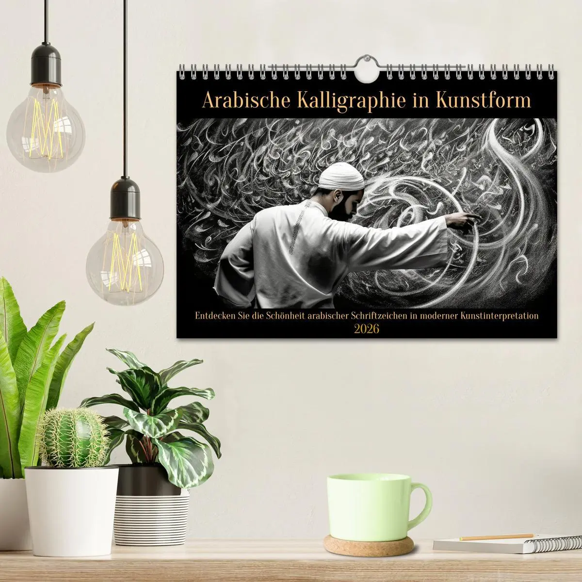 Bild: 9783457332825 | Arabische Kalligraphie in Kunstform (Wandkalender 2026 DIN A4...