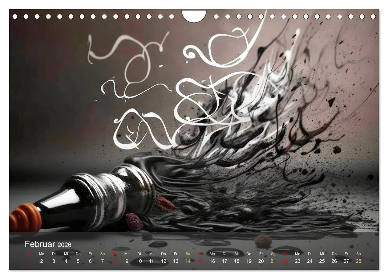 Bild: 9783457332825 | Arabische Kalligraphie in Kunstform (Wandkalender 2026 DIN A4...