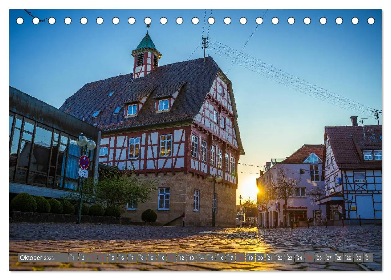 Bild: 9783457712825 | Impressionen aus Leinfelden-Echterdingen 2026 (Tischkalender 2026...