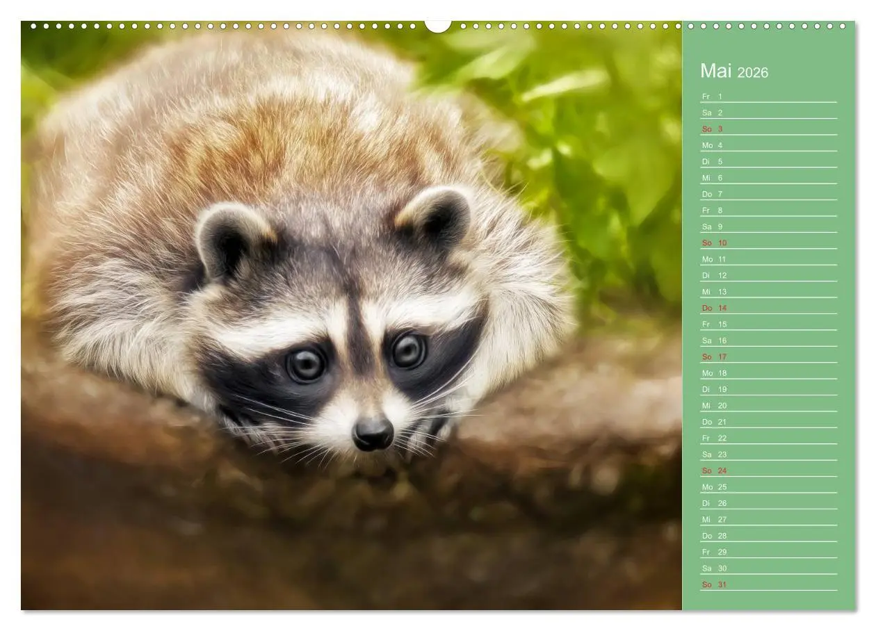 Bild: 9783516112825 | Süsse Tierwelt / CH-Version / Geburtstagskalender (Wandkalender...