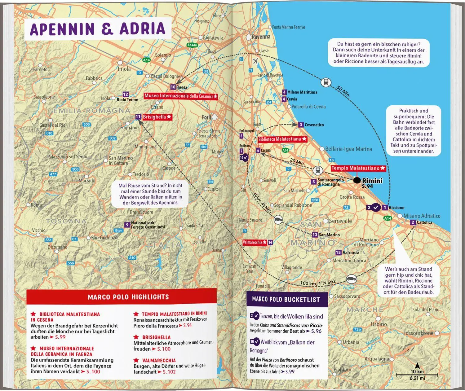 Bild: 9783829742825 | MARCO POLO Reiseführer Emilia-Romagna, Bologna, Parma, Ravenna | Buch