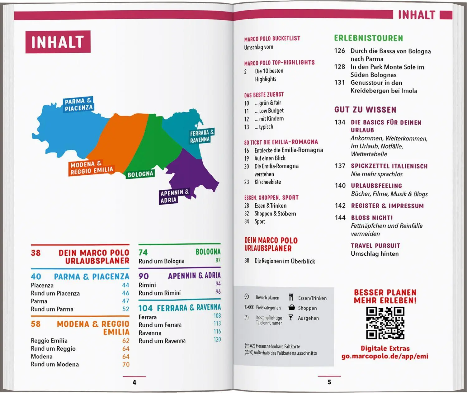 Bild: 9783829742825 | MARCO POLO Reiseführer Emilia-Romagna, Bologna, Parma, Ravenna | Buch