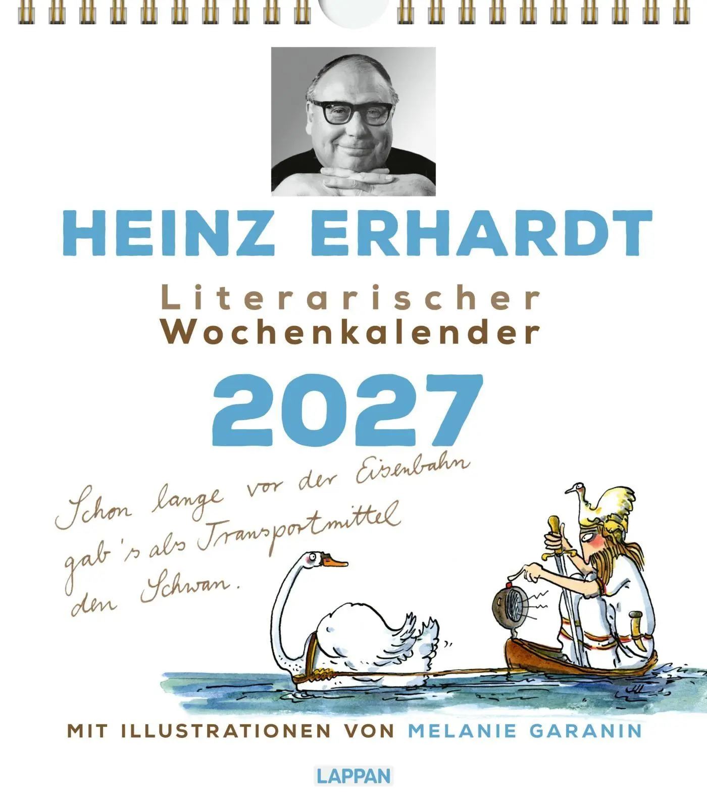Cover: 9783830322825 | Heinz Erhardt: Literarischer Wochenkalender 2027 | Heinz Erhardt