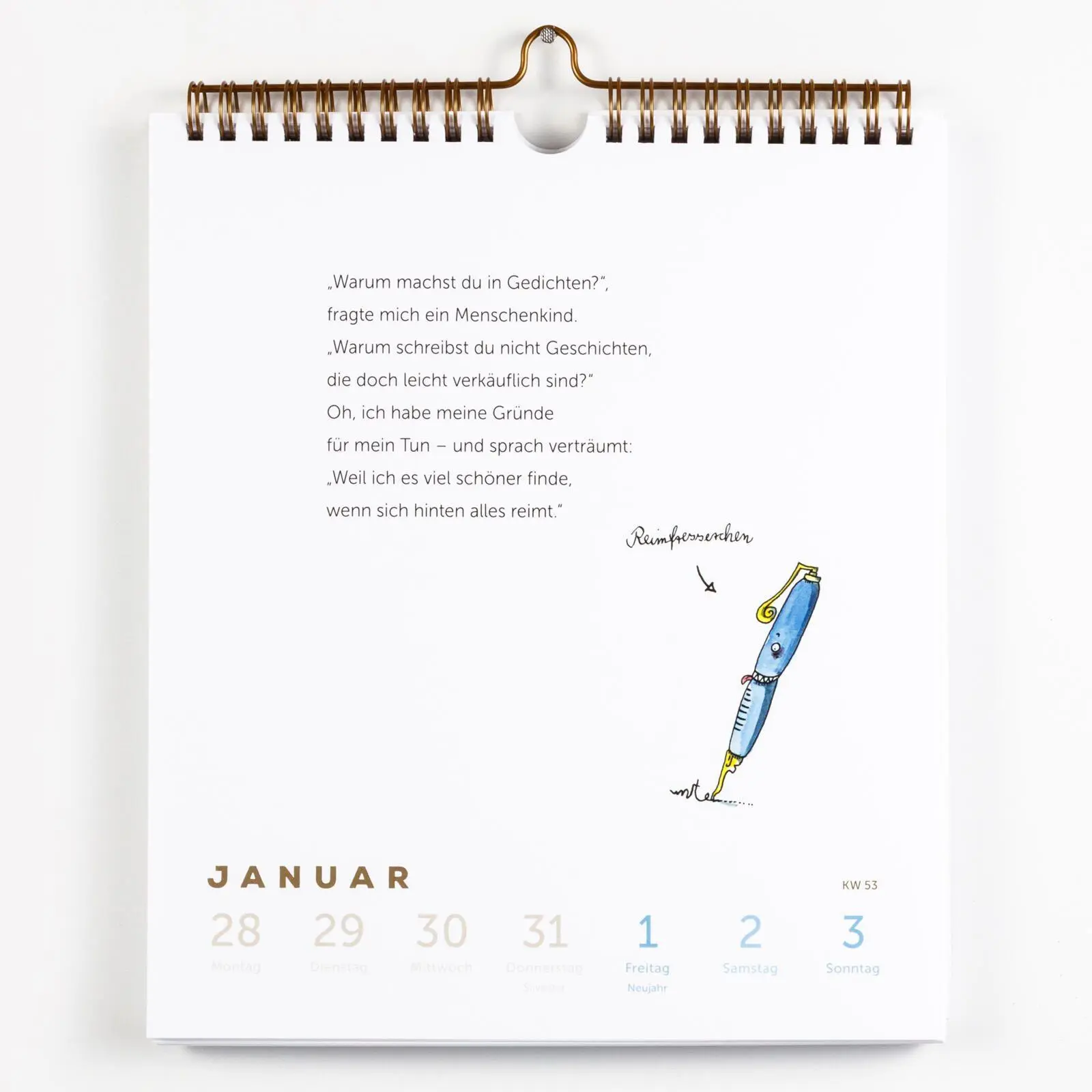 Bild: 9783830322825 | Heinz Erhardt: Literarischer Wochenkalender 2027 | Heinz Erhardt