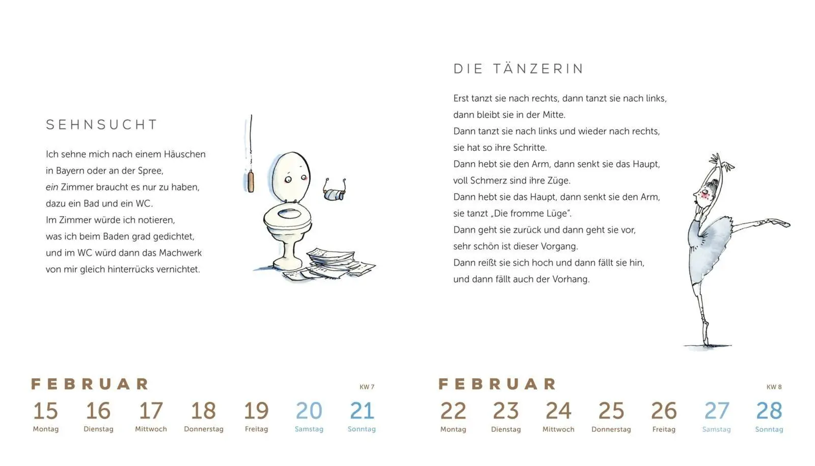 Bild: 9783830322825 | Heinz Erhardt: Literarischer Wochenkalender 2027 | Heinz Erhardt
