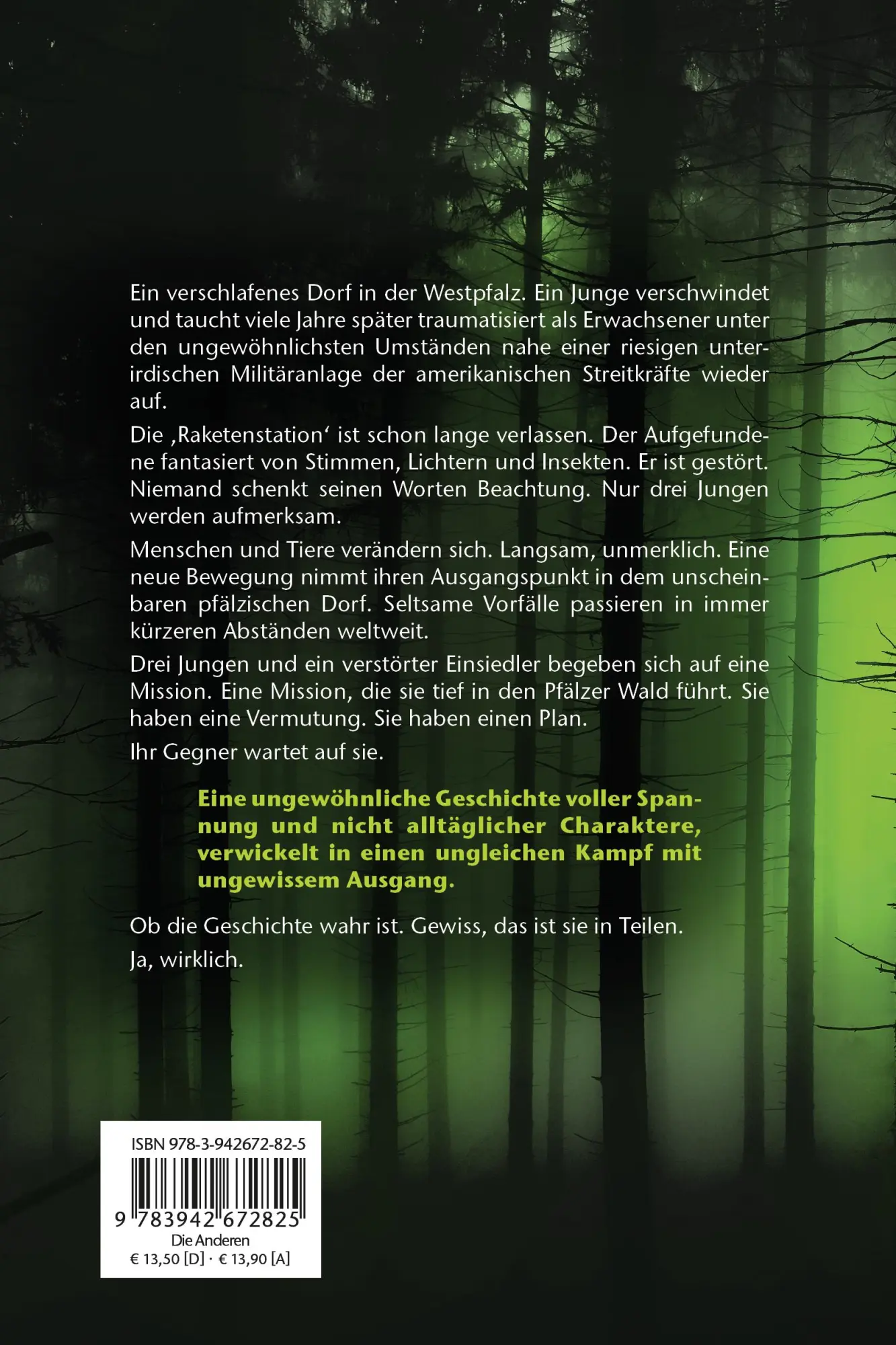 Rückseite: 9783942672825 | Die Anderen | Achim Albrecht | Taschenbuch | Deutsch | 2024 | OCM GmbH