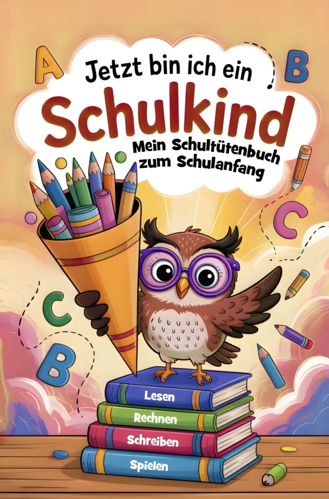 Cover: 9783982722825 | Schultütenbuch zur Einschulung - Jetzt bin ich ein Schulkind | Buch